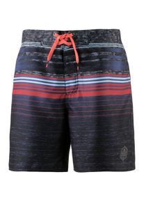 Protest, Herren 'Powell' Badeshorts, Rot / Schwarz