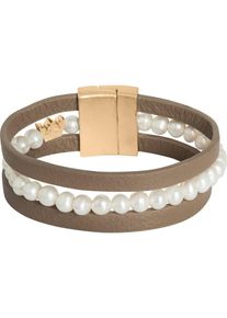 Sence Copenhagen, Damen Armband, Gold / Greige
