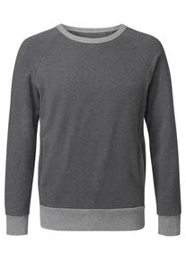 Curare Yogawear, Herren Sweatshirt, Hellgrau / Graumeliert
