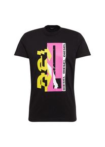 Diesel, Herren Shirt 'T-DIEGO-YA HEMD', Schwarz