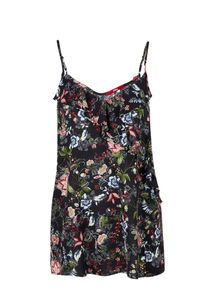 s.Oliver RED LABEL, Damen Blusentop, Mischfarben / Schwarz