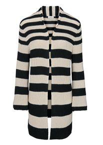 Heine, Damen Strickjacke, Beige / Marine