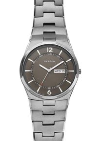Skagen, Herren Quarzuhr 'Melbye', Brokat / Grau