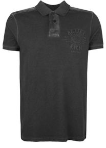 Better Rich, Herren Poloshirt UNIVERSITY, Schwarz