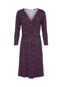 ABOUT YOU, Damen Kleid 'Linnea', Blau / Rot / Schwarz