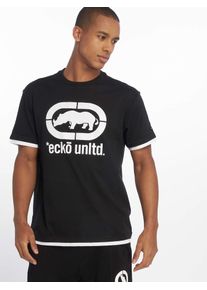 Ecko Unltd. Ecko Unlimited, Herren T-Shirt 'Best Buddy', Schwarz