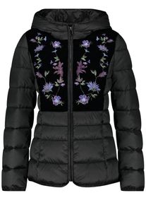 Gerry Weber, Damen Outdoorjacke, Hellgrün / Lila / Schwarz