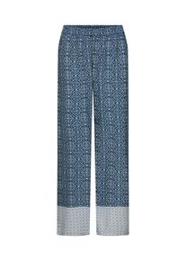 Jacqueline de Yong, Damen Hose 'EASTON', Blau / Weiß