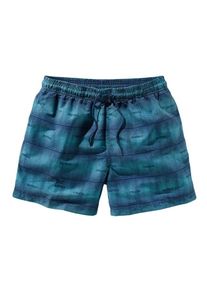 Buffalo, Herren Badeshorts kurze Form, Blau / Hellblau