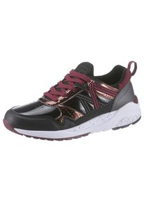 Superdry, Damen Sneaker 'Urban Street Runner', Bronze / Weinrot / Schwarz