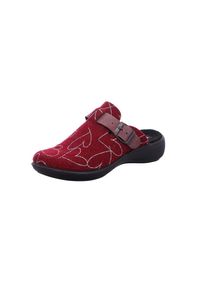 Romika, Damen Hausschuhe, Rot / Pastellrot / Wei&szlig;