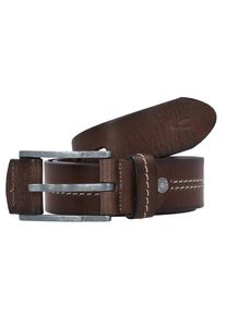Camel Active, Herren Gürtel V Leder 90 cm, Braun / Dunkelbraun
