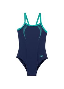 Speedo, Mädchen Schwimmanzug, Marine / Türkis