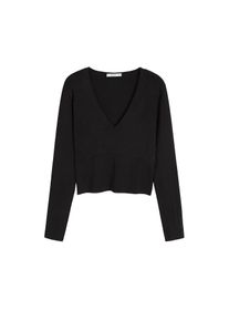Mango, Damen Pullover 'Cycling-I', Schwarz