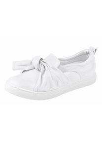 Andrea Conti, Damen Slipper, Weiß