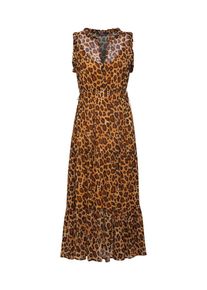 Princess Goes Hollywood, Damen Kleid 'Volant dress with leo', Braun