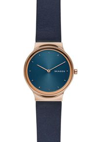 Skagen, Damen Quarzuhr 'FREJA, SKW2706', Nachtblau / Gold