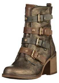 Mustang, Damen Stiefelette, Bronze