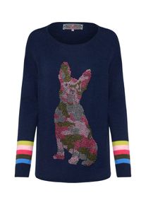LIEBLINGSST&Uuml;CK LIEBLINGSST&Uuml;CK, Damen Pullover 'HeikeL', Blau / Mischfarben