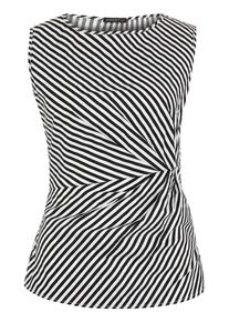 Apart, Damen Bluse, Schwarz / Wei&szlig;