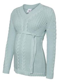 MAMALICIOUS, Damen Pullover 'MLPOCAS', Hellblau
