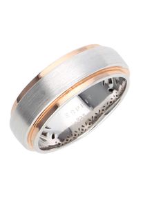 Esprit, Damen Ring, Rosegold / Silber