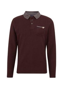 Tom Tailor, Herren Poloshirts, Burgunder