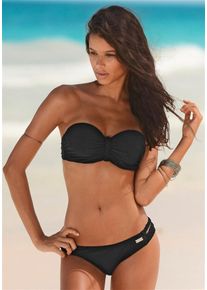 Buffalo, Damen Bügel-Bandeau-Bikini, Schwarz