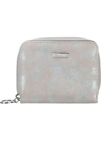 Tamaris, Damen Portmonnaie 'Milla', Pinkmeliert / Silber