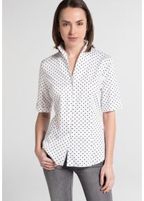Eterna, Damen Bluse, Schwarz / Weiß