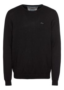 s.Oliver RED LABEL, Herren Pullover, Schwarz