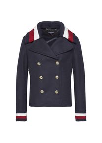Tommy Hilfiger, Damen Jacke 'CLARISSA DB WOOL JKT', Nachtblau