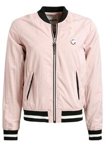Khujo, Damen Jacke 'Oriana', Rosa / Schwarz / Weiß