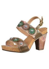 Laura Vita, Damen Sandalen, Braun
