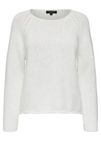 Selected Femme, Damen Pullover 'Knit Wide', Wei&szlig;
