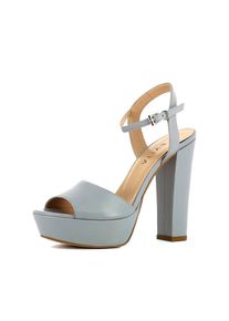 Evita, Damen Sandalette, Hellgrau
