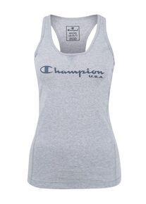 Champion Authentic Athletic Apparel, Damen Sporttop, Grau / Schwarz