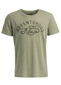 Khujo, Herren Shirt 'TOVER', Oliv