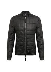 Guess, Herren Jacke 'RIDER JKT LEATHER TO', Schwarz