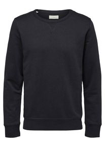 Selected Homme, Herren Sweatshirt Basic -Crew Neck, Schwarz