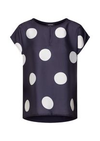 More & More MORE & MORE, Damen Shirt, Marine / Wei&szlig;