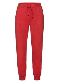sheego Casual, Damen Basic Sweathose, Rot