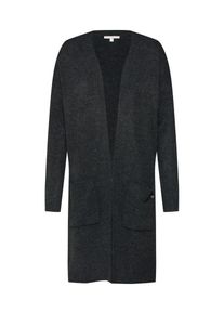 Tom Tailor Denim, Damen Strickjacke, Dunkelgrau
