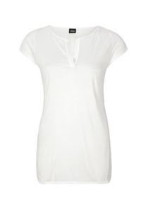 s.Oliver BLACK LABEL, Damen Longshirt, Wei&szlig;