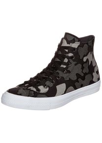 Converse, Herren Chuck Taylor All Star II High Sneaker, Ecru / Dunkelgrün / Schwarz