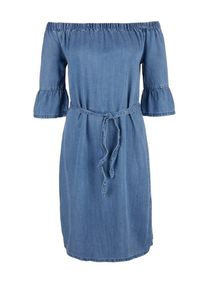 s.Oliver RED LABEL, Damen Kleid, Blue Denim