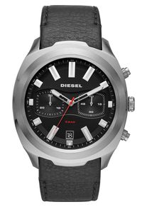 Diesel, Herren Chronograph, Grau / Schwarz
