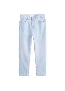 Mango, Damen Jeans 'Newmom', Hellblau