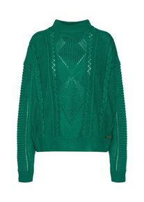 Pepe Jeans, Damen Strickpullover 'HELAH', Gr&uuml;n