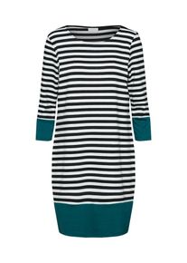 Vila, Damen Kleid 'TINNY', Petrol / Schwarz